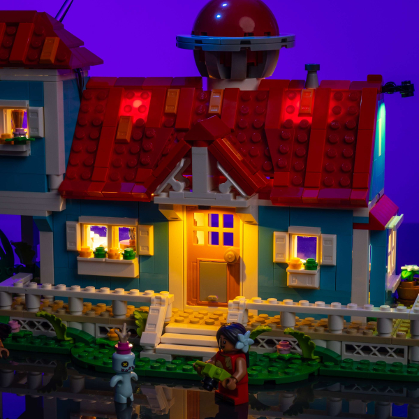 LMB 2.0 Version - LED-​Beleuchtungs-Set für LEGO® Disney Lilo and Stitch Beach House #43268